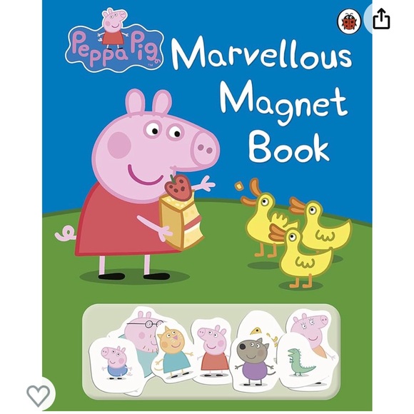 Peppa Pig Marvellous Magnet Book like new - Picture 5 of 7